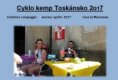 Cyklo kemp Toskánsko 2017